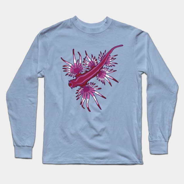 Sea Lesbian Long Sleeve T-Shirt by Soft Biology